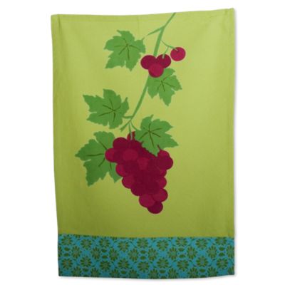 Jardin Grapes Dishtowel