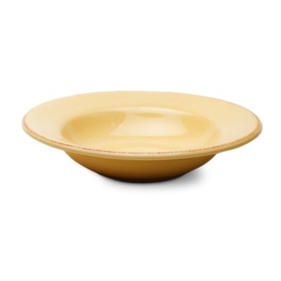 Sonoma Yellow Rimmed Soup/Cereal Bowl
