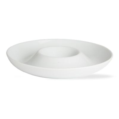 Whiteware Chip & Dip Platter
