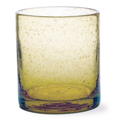 Bubble Glass Wheat Double Old Fashioned