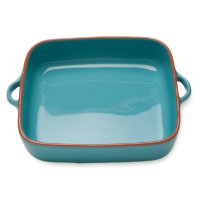 Jardin Aqua Terracotta Square Baker