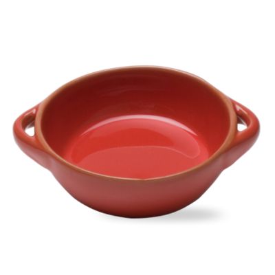 Jardin Red Small Round Terracotta Baker
