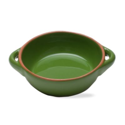 Jardin Green Small Round Terracotta Baker
