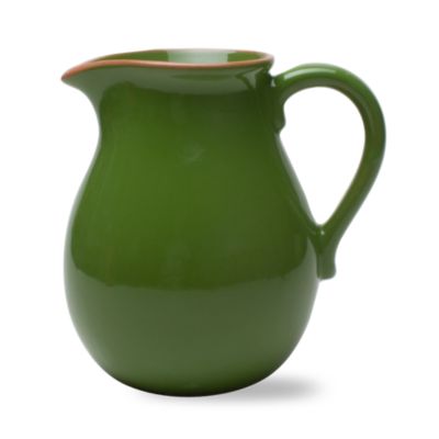 Jardin Green Terracotta Pitcher