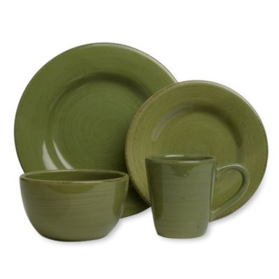 Sonoma Celadon 16 Piece Dinnerware Set