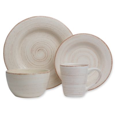 Sonoma Ivory 16 Piece Dinnerware Set