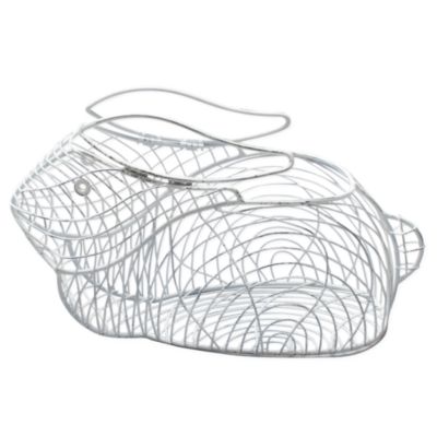 Easter Bunny Wire Basket