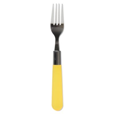 Gel Yellow Dinner Fork