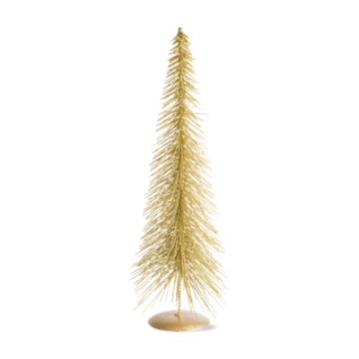 Holiday Glitter Gold Medium Pine Tree