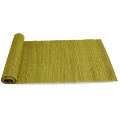 Water Hyacinth Green 72" Runner
