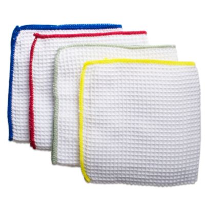 Microfiber waffle weave dishcloth set of 4