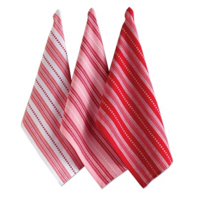 Valentine Heart Dishtowel Set of 3