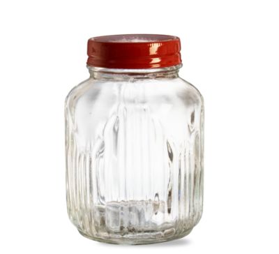 Vintage Small Glass Jar