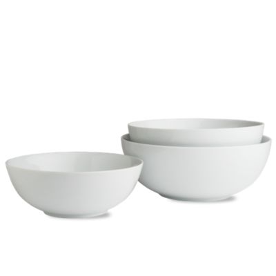 Whiteware Serving Bowl Set Of 3
