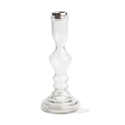 Rosanna Medium Clear Glass Candlestick Holder