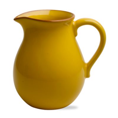 Jardin Yellow Terracotta Pitcher