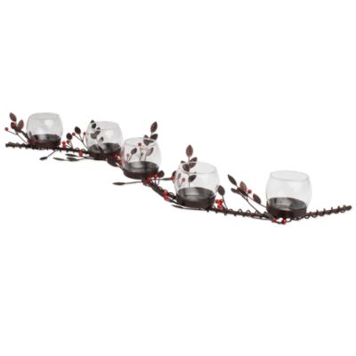 Christmas Mistletoe Multi-Votive Holder