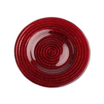 Holiday Sparkle Red 6" Plate