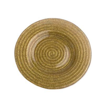 Holiday Sparkle Gold 6" Plate