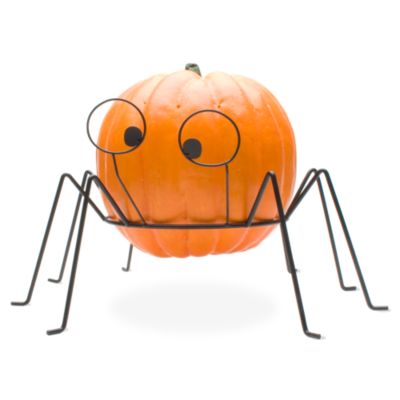 Halloween Spider Large Pumpkin  Stand