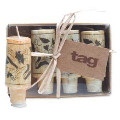 Wine Cork Candle Set Of 4