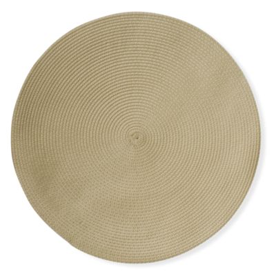 Round Woven Natural Placemat