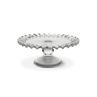 Small Ruffled Edge Cake Plate