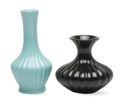 Bistro Fluted Bud Vase Set Of 2