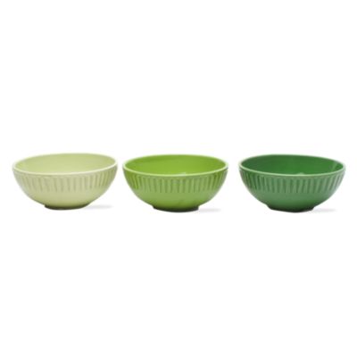 Green Garden Bowl Set of 3