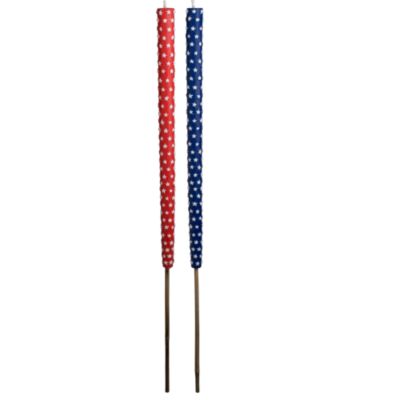 stars outdoor candle torch set of 2