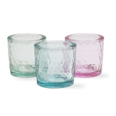 spring solids votive holder set of 3