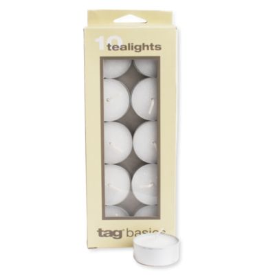 Basic Tealight Candle Set Of 10