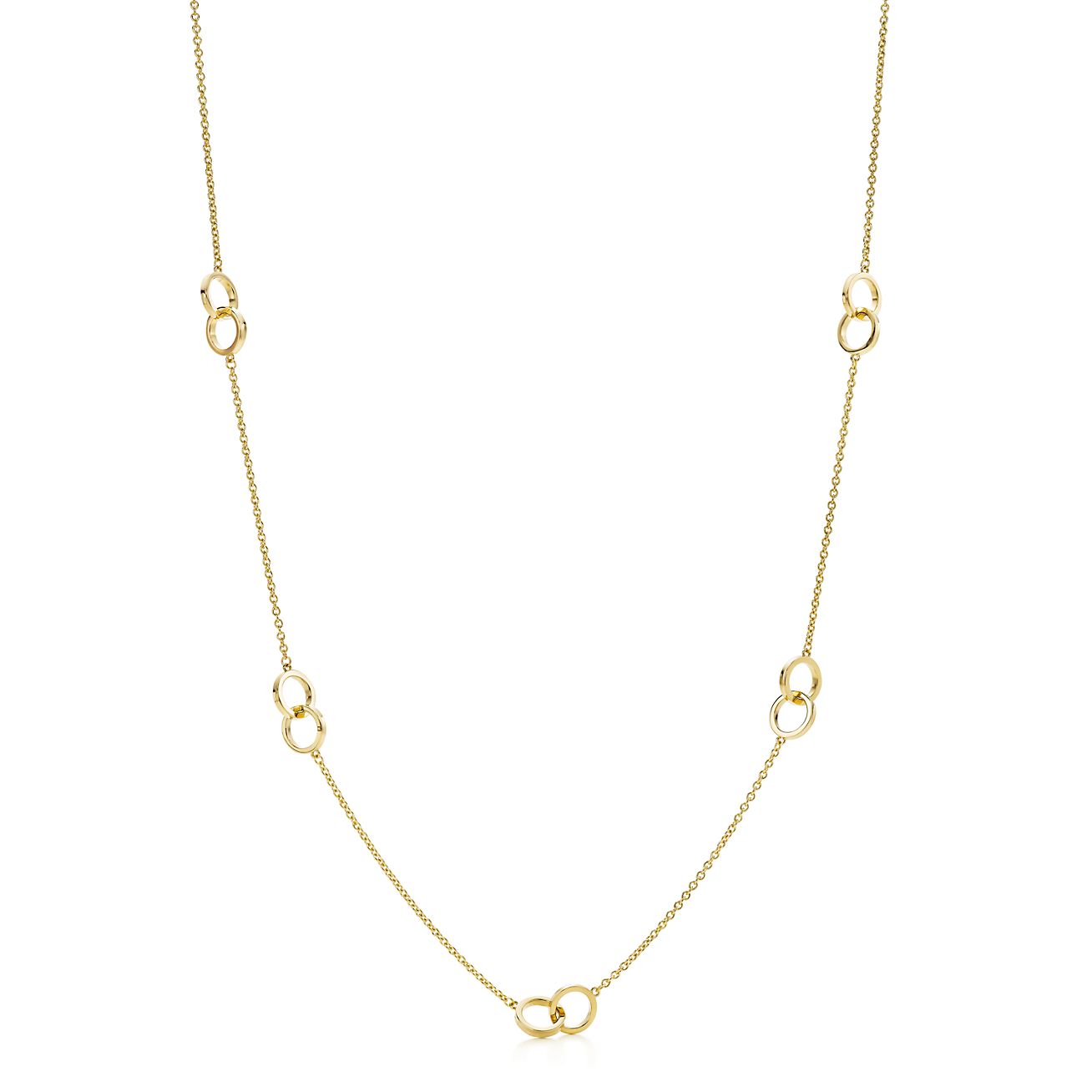 http://www.tiffany.kr/jewelry/items/tiffany-1837-interlocking-circles-necklace-23781409 18K 골드 티파니 1837™ 인터라킹 서클 목걸이. | Tiffany & Co.