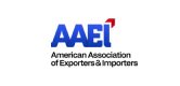 Logo of the American Association of Exporters & Importers (AAEI) with a red upward arrow integrated into the letter "I".