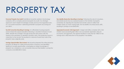 Property Tax Success