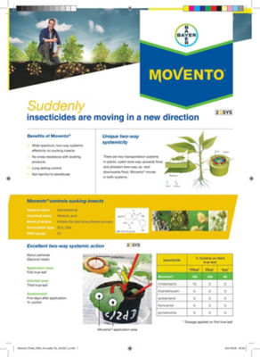 Bayer Movento Potato