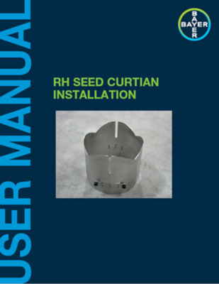 RH SEED CURTAIN INSTALLATION