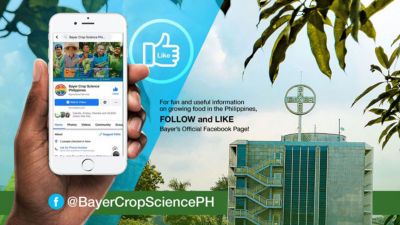Follow us on Bayer's Official Facebook Page at BayerCropSciencePH