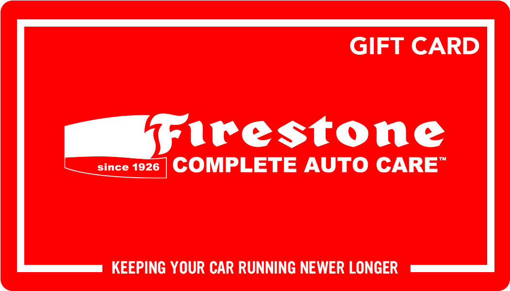 Image of firestone gift card