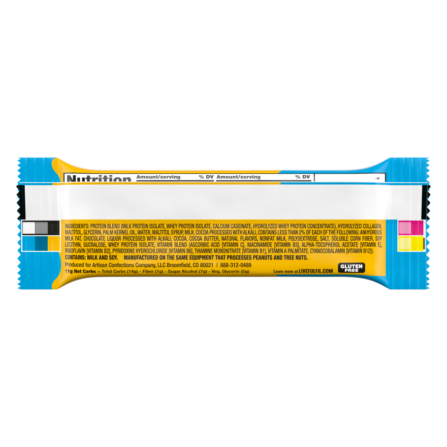 FULFIL Triple Chocolate Flavor Protein Bar, 1.41 oz - Ingredients