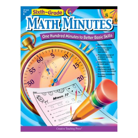 Creative Teaching Press Math Minutes Grade 6 by Office Depot & OfficeMax