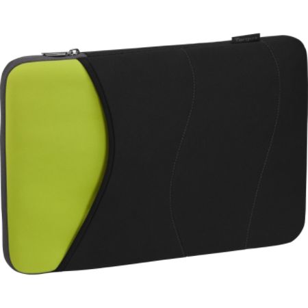 Targus Quash TSS57615US Carrying Case (Sleeve) for 17.3" Notebook - Black, Green, Gray
