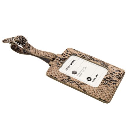 i.e.&trade; Luggage Tag, Snake