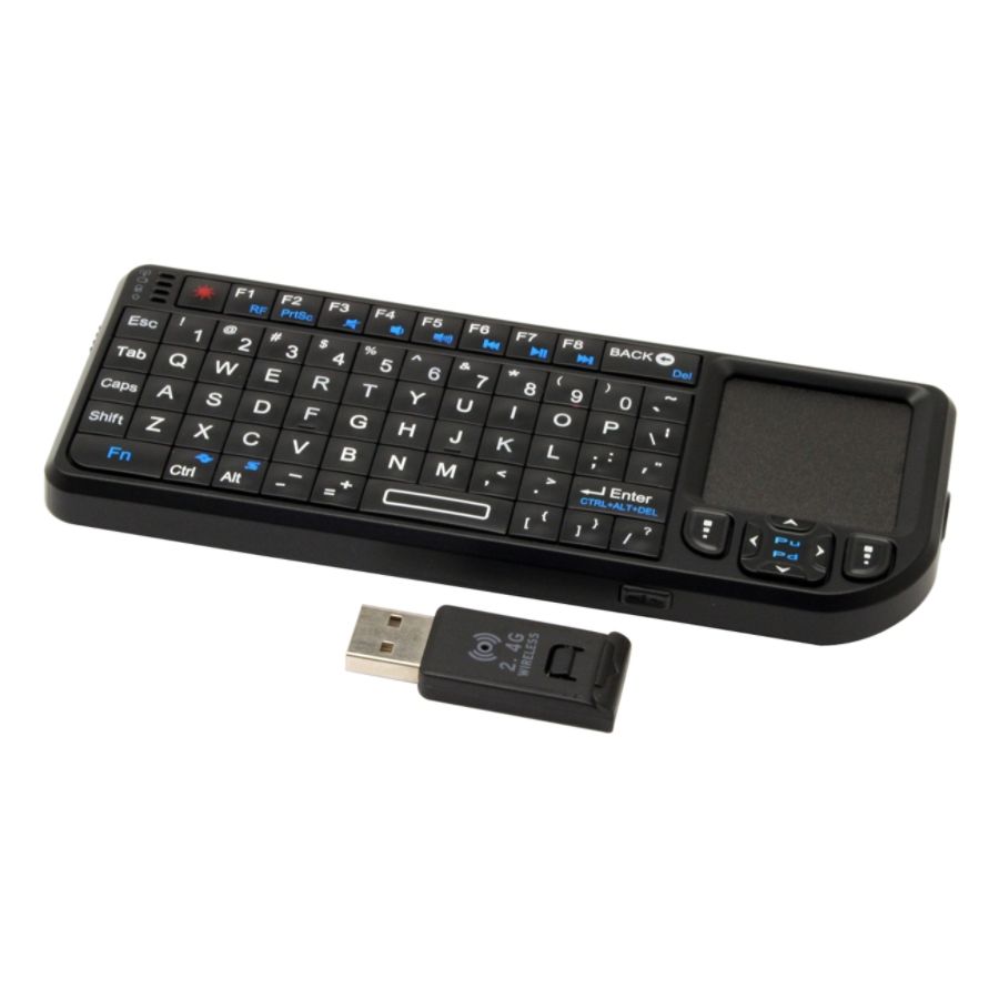 Visiontek Wireless CANDYBOARD Keyboard Mini with Touchpad