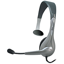 Ativa Cellular Phone Over The Ear Headset Gray by Office Depot & OfficeMax