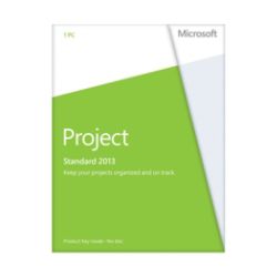 Microsoft&reg; Office Project 2013, English Version, Product Key