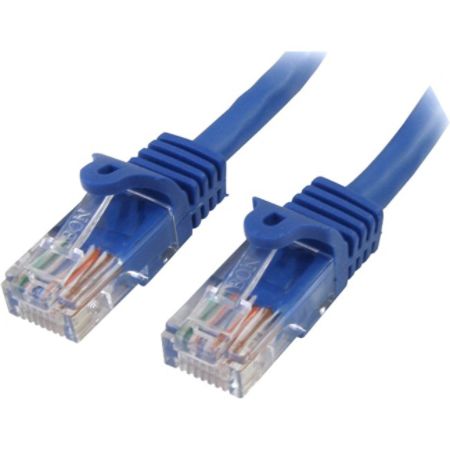 StarTech.com 7 ft Blue Snagless Cat5e UTP Patch Cable
