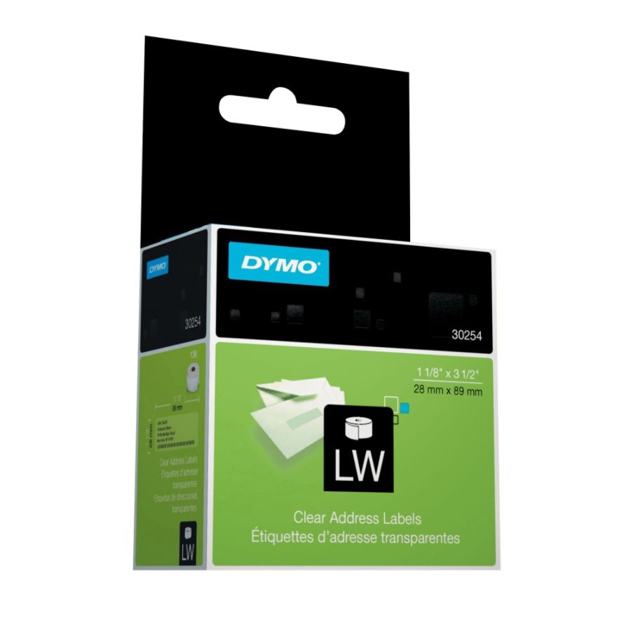 DYMO LabelWriter 30254 Clear Address Label