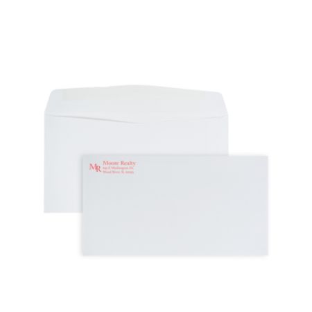 Standard Business Envelopes No. 6 34 Standard Business Envelope White 