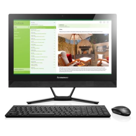 Lenovo C40-05 F0B5000HUS All-in-One Computer - AMD A-Series A6-6310 1.80 GHz - Desktop